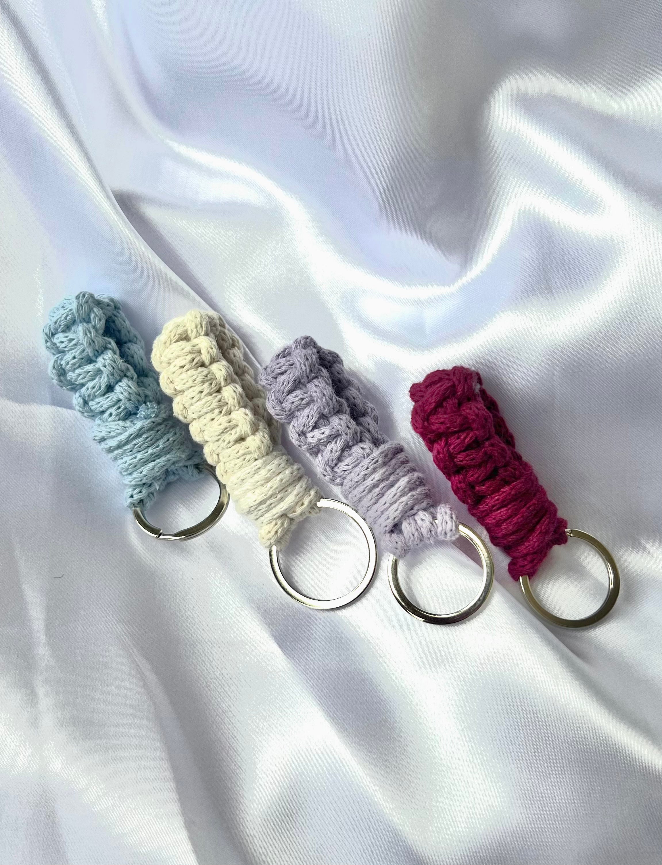 Portachiavi Macramè