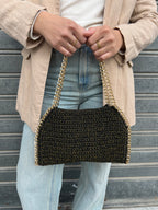 Superba Nero Lurex oro