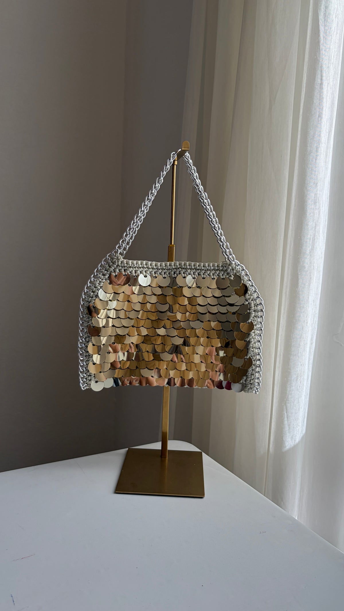 Superba SHINE PANNA LUREX ARGENTO