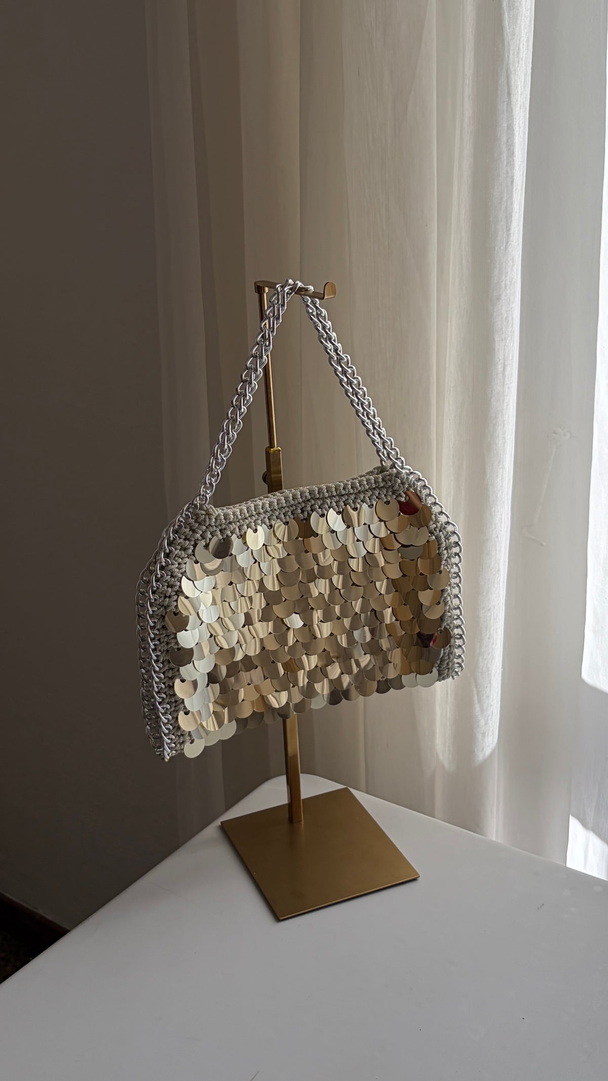 Superba SHINE PANNA LUREX ARGENTO